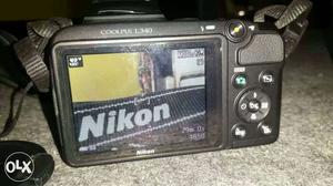 Black Nikon Coolpix L340