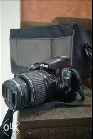 Black Nikon DSLR Camera D