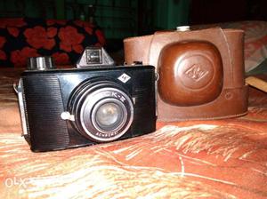 Black Vintage Film Camera