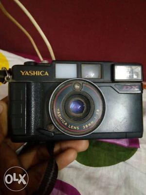 Black Yashica Disposable Camera