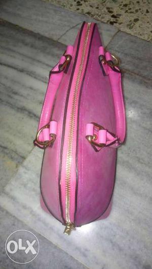 Brand new pink color handbag for sale