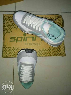 Branded item Spinn Running Shoes On Box sizes 