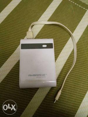Excellent power bank with 3 charging full of