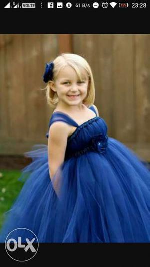 Girl's Blue Gown