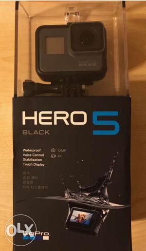 GoPro HERO 5 Black Brand New Sealed 12MP 4K Waterproof