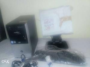 Hardly use Dual core with brand new seal pack 17" monitor