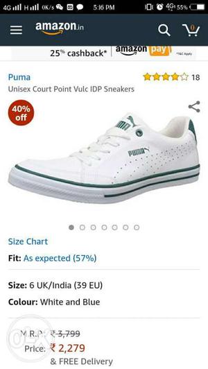I want sell my puma Orignal shoes UK/India Size 8