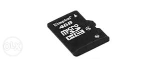 Kingston 4GB Microsd Card SDHC Memory card