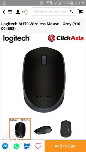 Logitech wireless mouse new pack