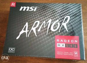 MSI Radeon RX580 DirectX 12 RX 580 ARMOR 8G with 3 years