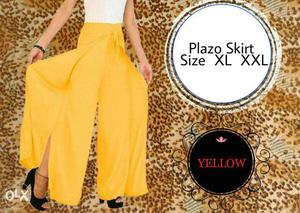 Multicolor Plazzo Skirts
