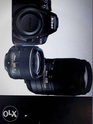 Nikon DSLR Camera With Lenses D