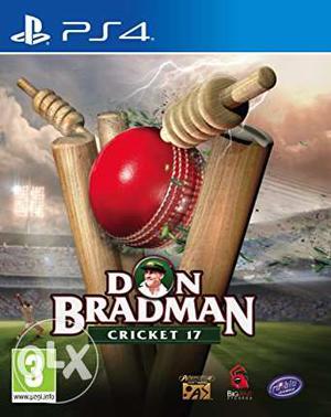 PS4 Don Bradman Cricket 17 Excellent condition