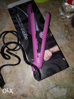 Pink Agaro Hair Straightener