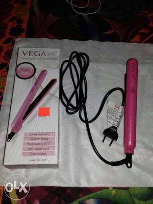 Pink Vega Hair Straightener only 1 Months used