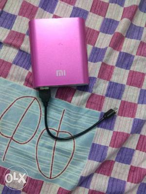 Pink Xiaomi Power Bank
