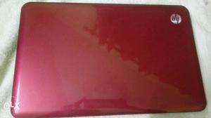 Red HP Laptop