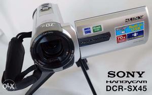 Sony DCR sx45e digital camcorder.