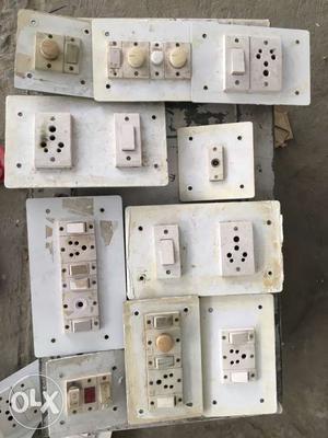 Switch Boards, Plugs, Electrical Boards, Switches