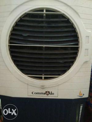 White And Black Commando Air Cooler