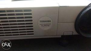 White Toshiba TLP670 Projector