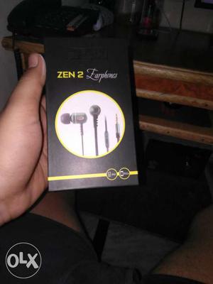 Zen 2 Earphones Box
