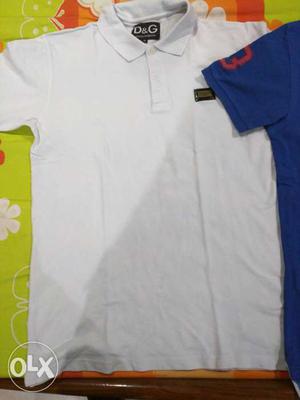 2 t-shirts, 42 size. blue colour t-shirt US Polo