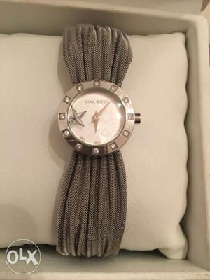 Authentic Ninna Ricci ladies watch with diamonds for sale