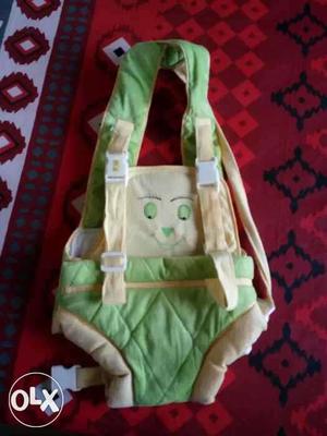 Baby's Green And White Carrier