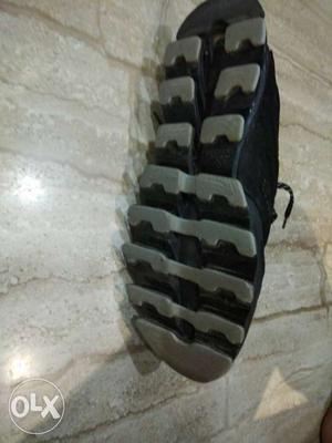 Black Adidas Springblade Shoes, Size uk 10