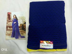 Blue Hunar-3 Sari Dress