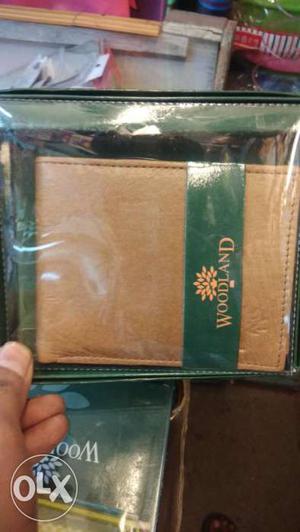 Brown Woodland Leather Bi-fold Wallet
