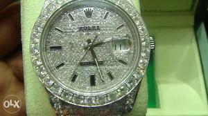Discount rate. it is full of diamond rolex watch.