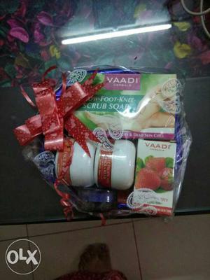 Face cream, face pack, elbow knee scrub soap and