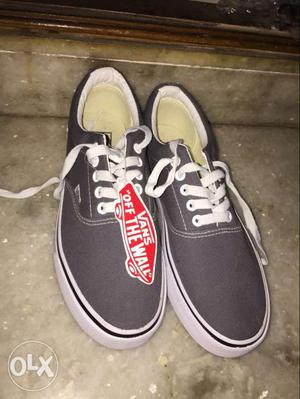 Gray Vans Off The Wall Low-top Sneakers all size available