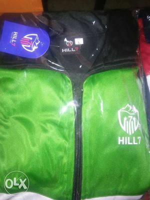 Green And Black Hill7 Jacket