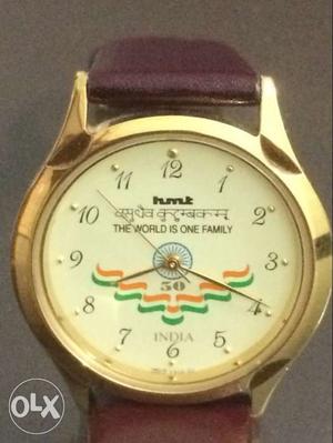 HMT 50th Indian Independence watch.