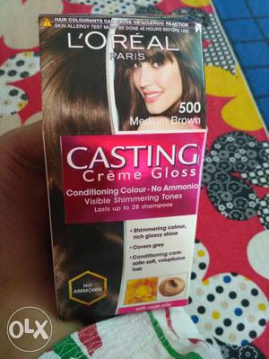 Hair color. Sealed pack at discounted rate. Manufacturing
