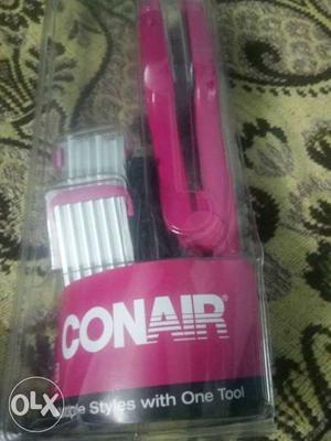 Hair straightner 3 in 1 styles..with 2 diffrent