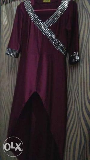 Its a brand new partywear desinger dhoti & gown..