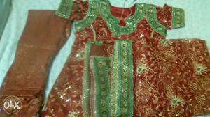 Khada dupatta new. Dress no used.