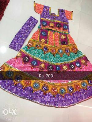 Multicolored Sari