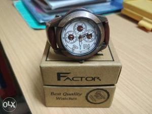 New condition factor watch with box...