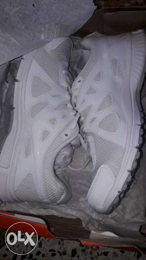 Nike white Running Shoes