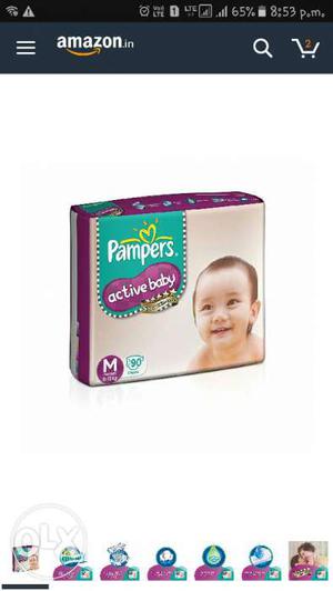 Pampers active baby medium
