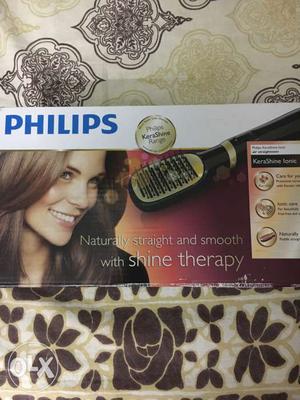 Philips Kerashine Hair Brush. hardly used.