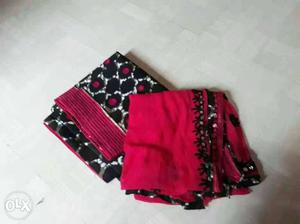 Pink Black And White Textiles
