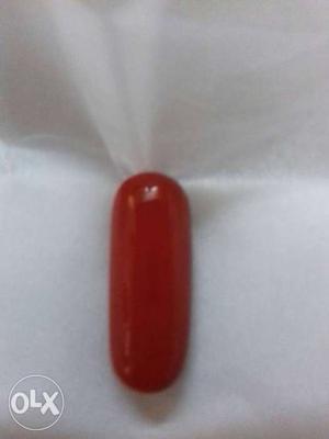 Red coral 7.42 carat