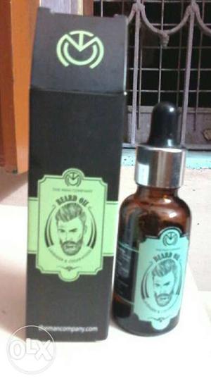 The man company beard oil it is 30ml but i used