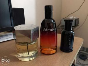 YSL Homme dior and Hugo Boss Men Perfumes 100%